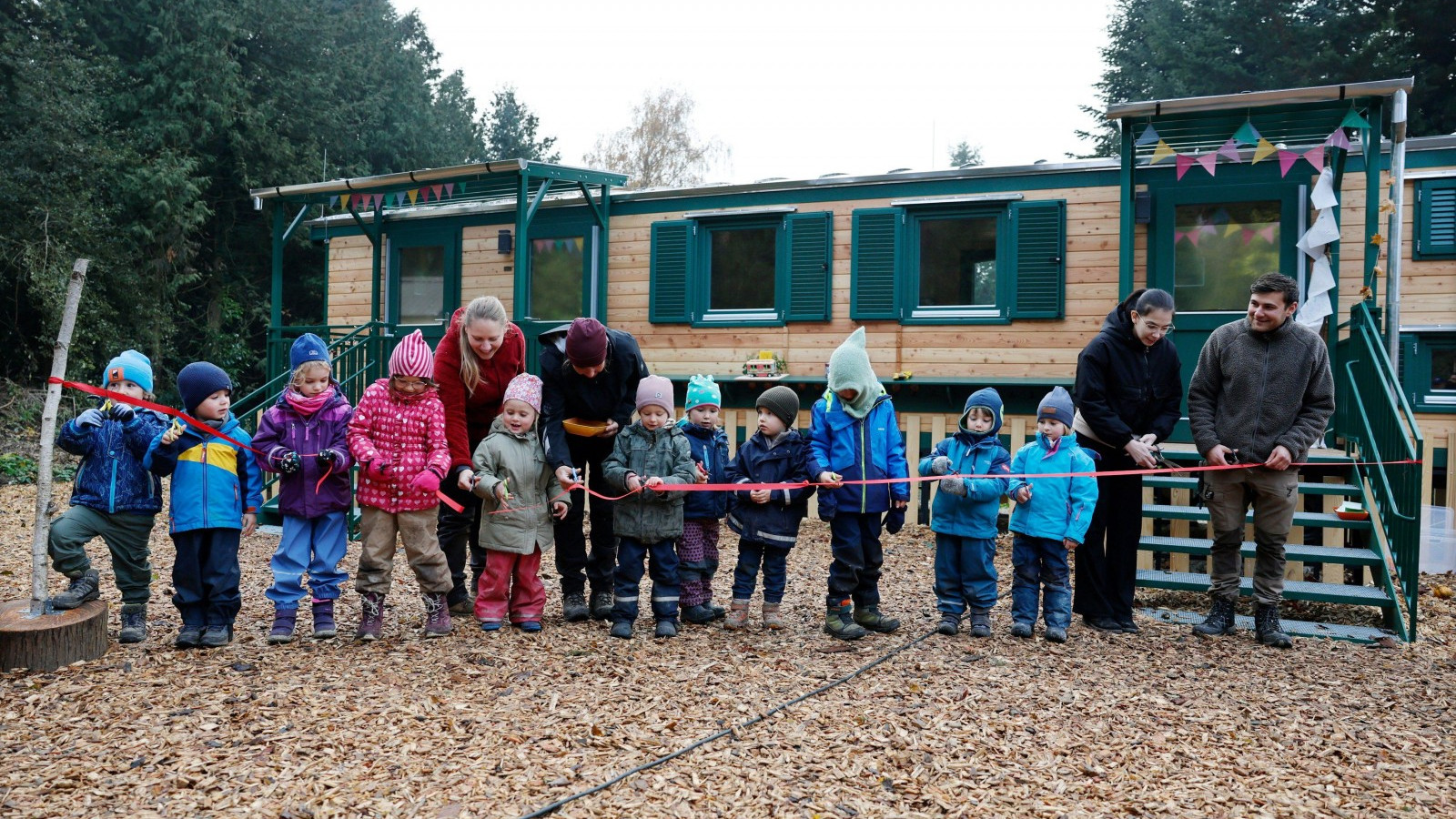 Unterkunft für die Wurzelkinder (Naturkindergarten)