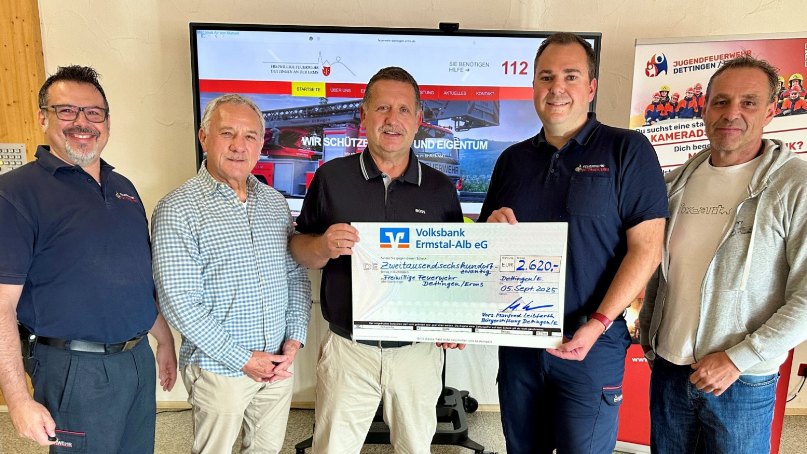 Unterstützung Projekt Website/Öffentlichkeitsarbeit der Feuerwehr